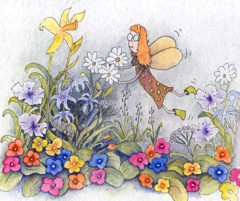 Fairy in the garden