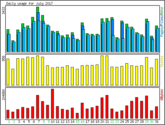 Daily usage