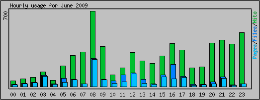 Hourly usage