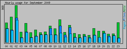 Hourly usage