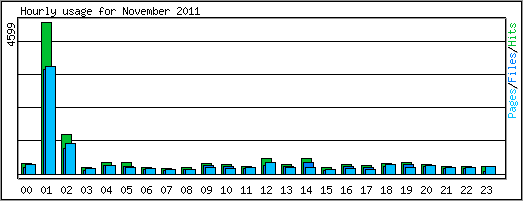Hourly usage