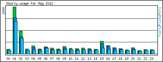 Hourly usage