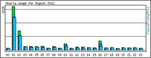 Hourly usage