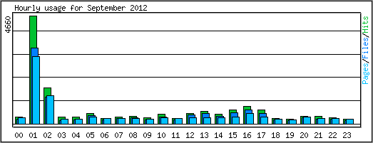 Hourly usage