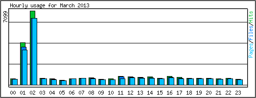 Hourly usage