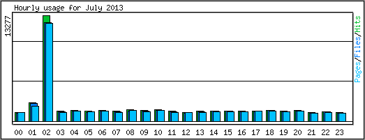 Hourly usage