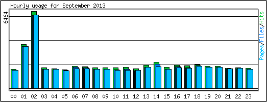 Hourly usage