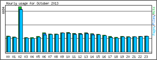 Hourly usage
