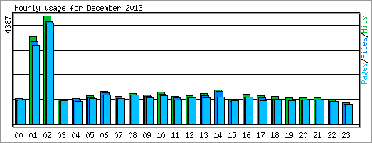 Hourly usage