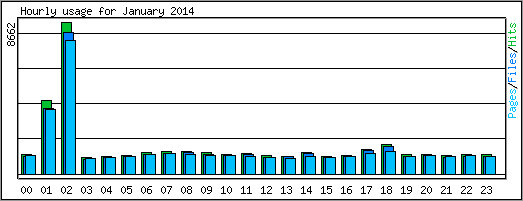 Hourly usage