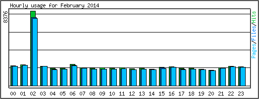 Hourly usage