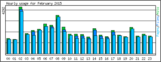 Hourly usage