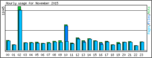 Hourly usage