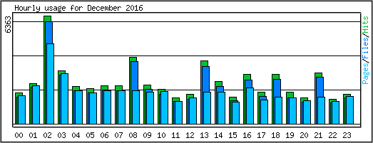 Hourly usage