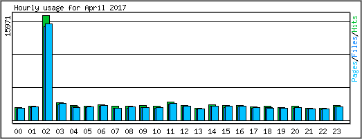 Hourly usage