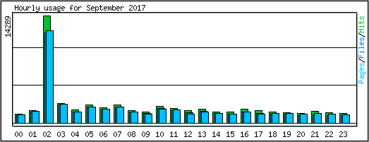 Hourly usage
