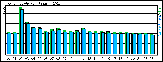 Hourly usage