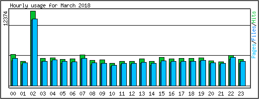 Hourly usage